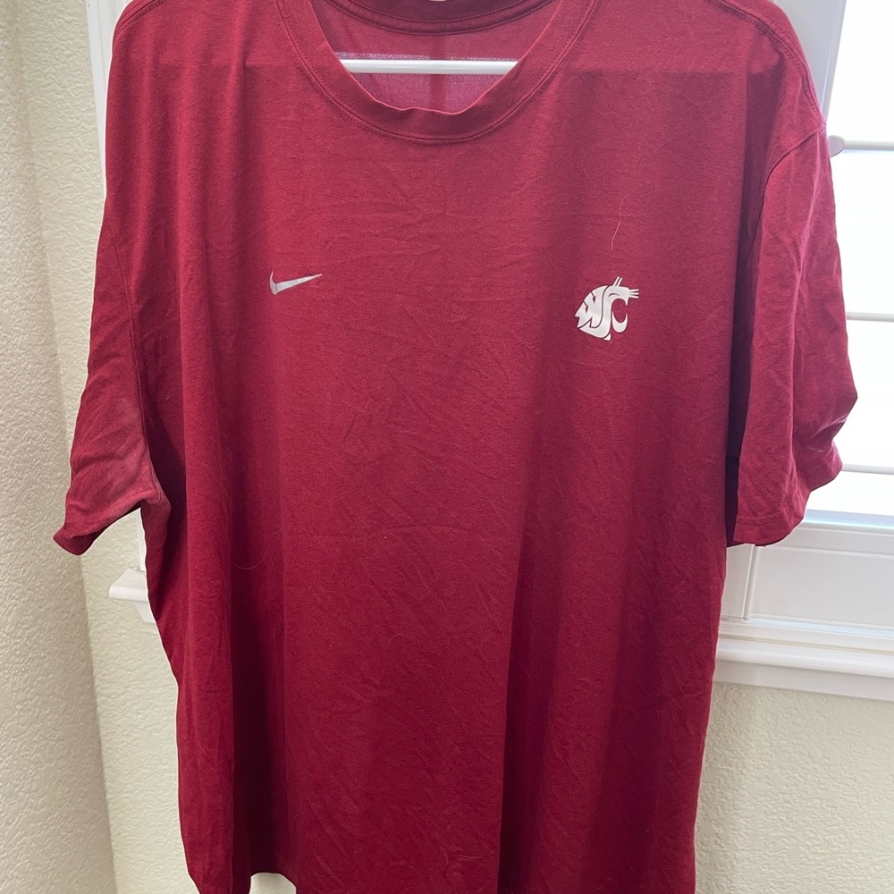 Washington state university Nike Men's Red T-Shirt